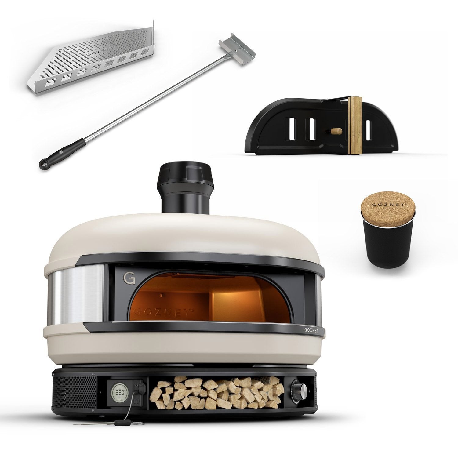 Gozney Dome Multi-fuel Pizzaofen-Bundle 5-tlg.