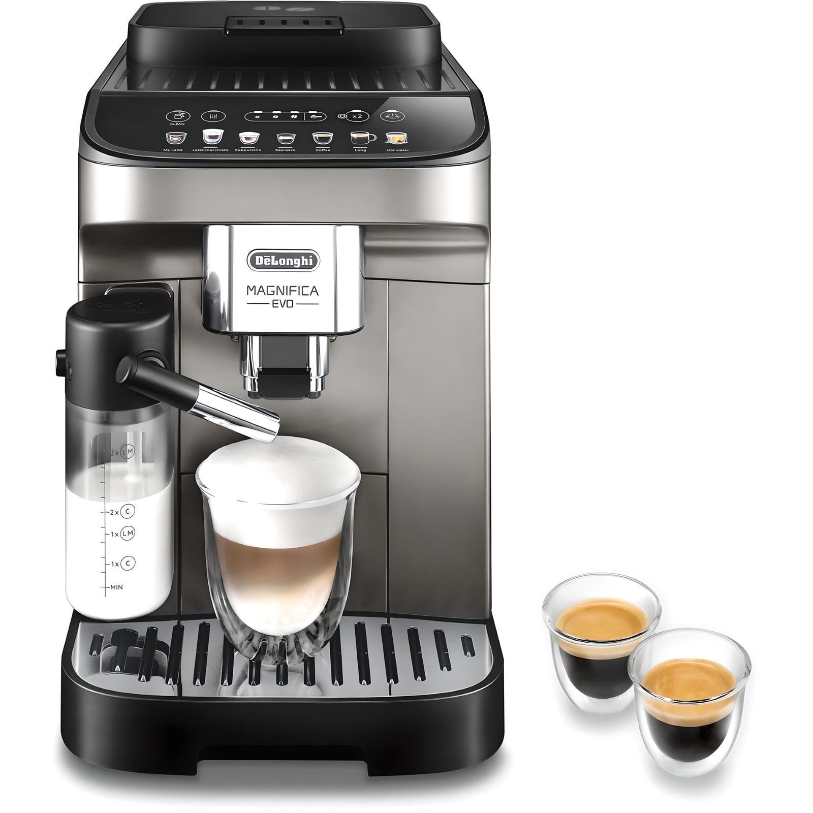 De’Longhi Magnifica Evo ECAM 290.81 TB Kaffeevollautomat Titanschwarz