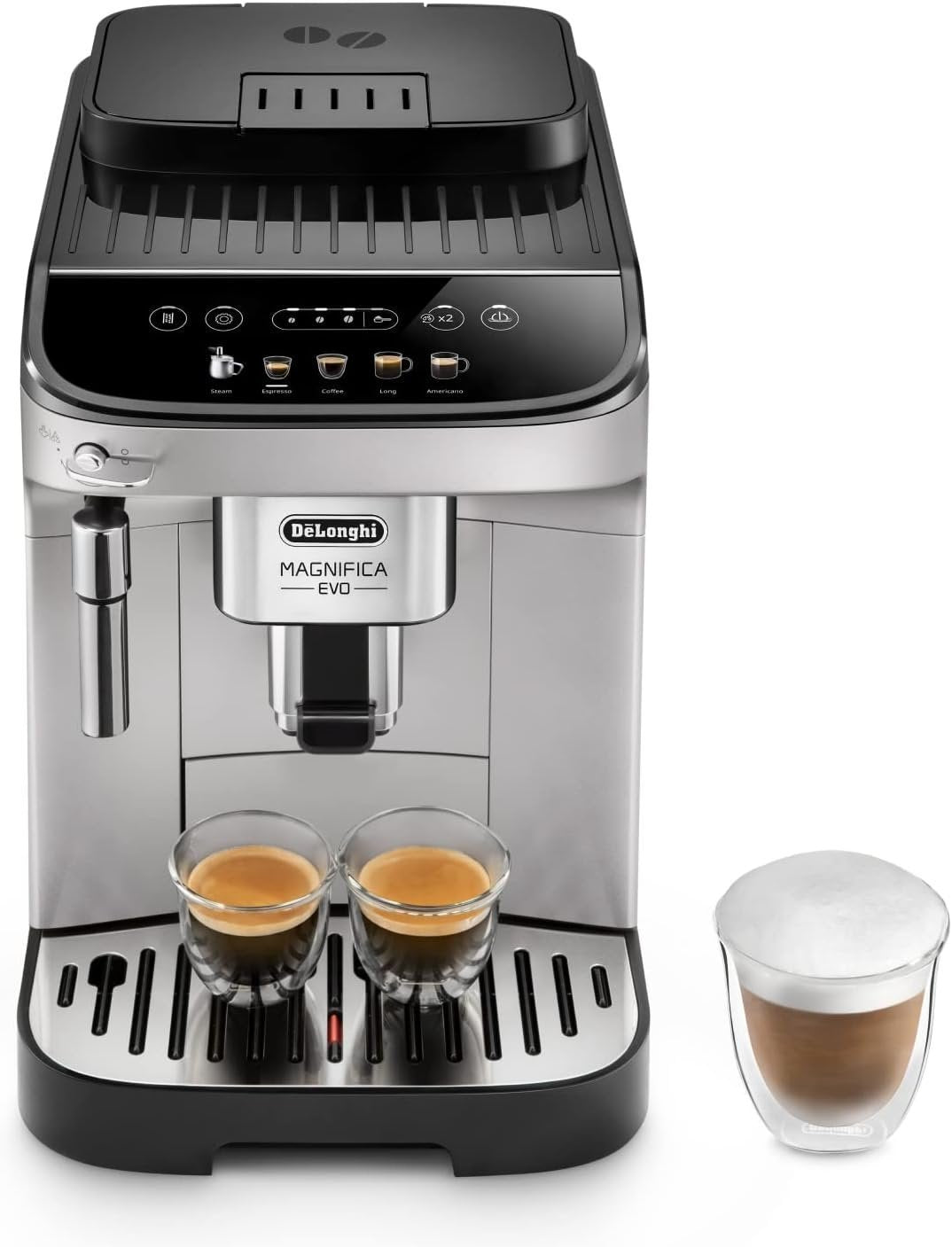 De’Longhi Magnifica Evo ECAM292.33.SB Kaffeevollautomat Silber-Schwarz