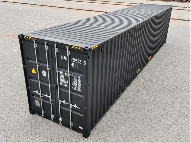 Seecontainer 40 Fuß High Cube Lagercontainer 1219 cm