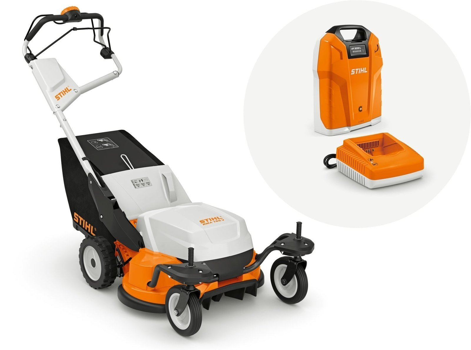 STIHL Akku-Rasenmäher RMA 765 V Rasenmäher 63 cm