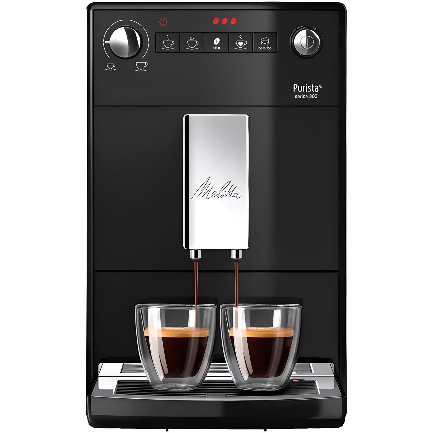 Melitta Purista F23/0-102 Kaffeevollautomat Schwarz