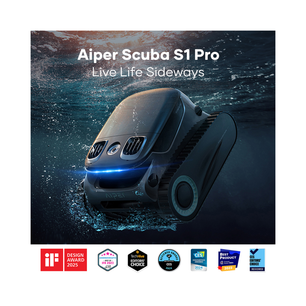 Aiper Poolroboter Scuba S1 Pro Akku-Poolreiniger