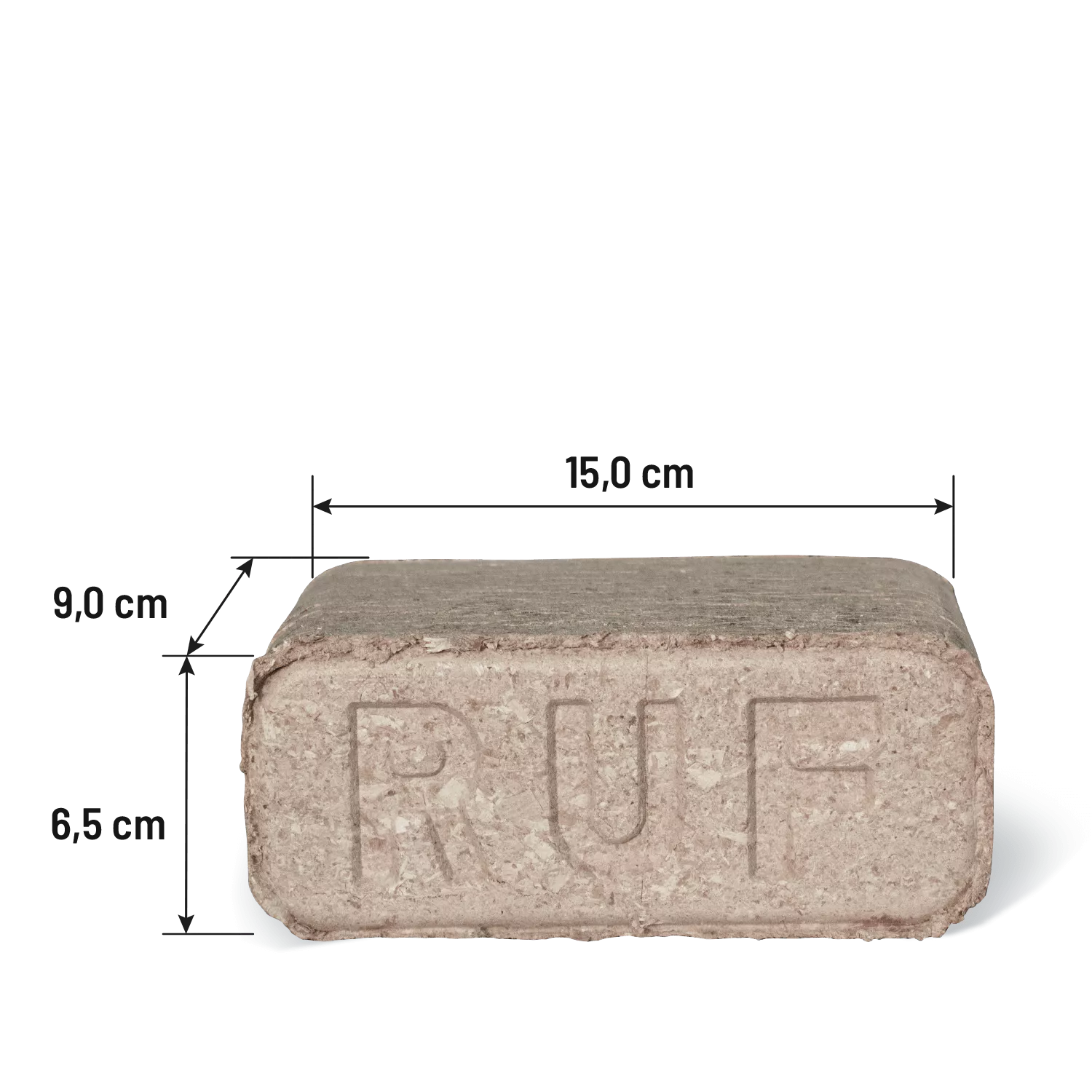 RUF Holzbriketts Original Red 96 x 10 kg