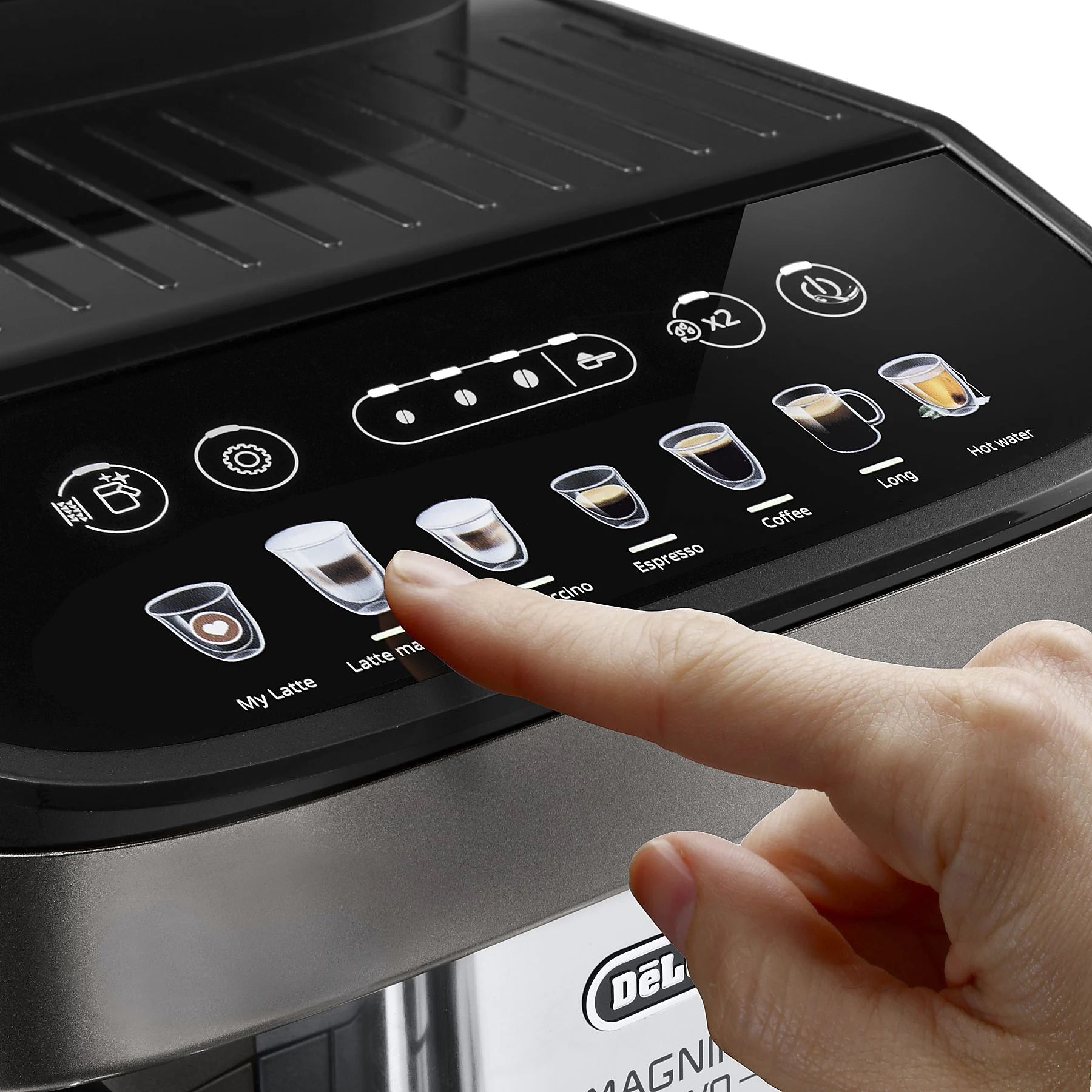 De’Longhi Magnifica Evo ECAM 290.81 TB Kaffeevollautomat Titanschwarz