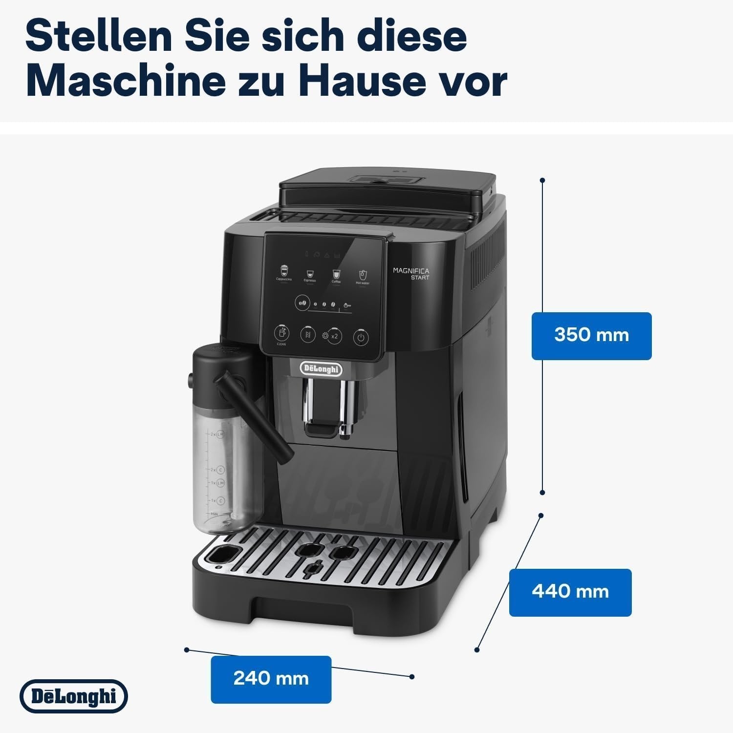 De’Longhi Kaffeevollautomat Magnifica Start ECAM222.60.BG