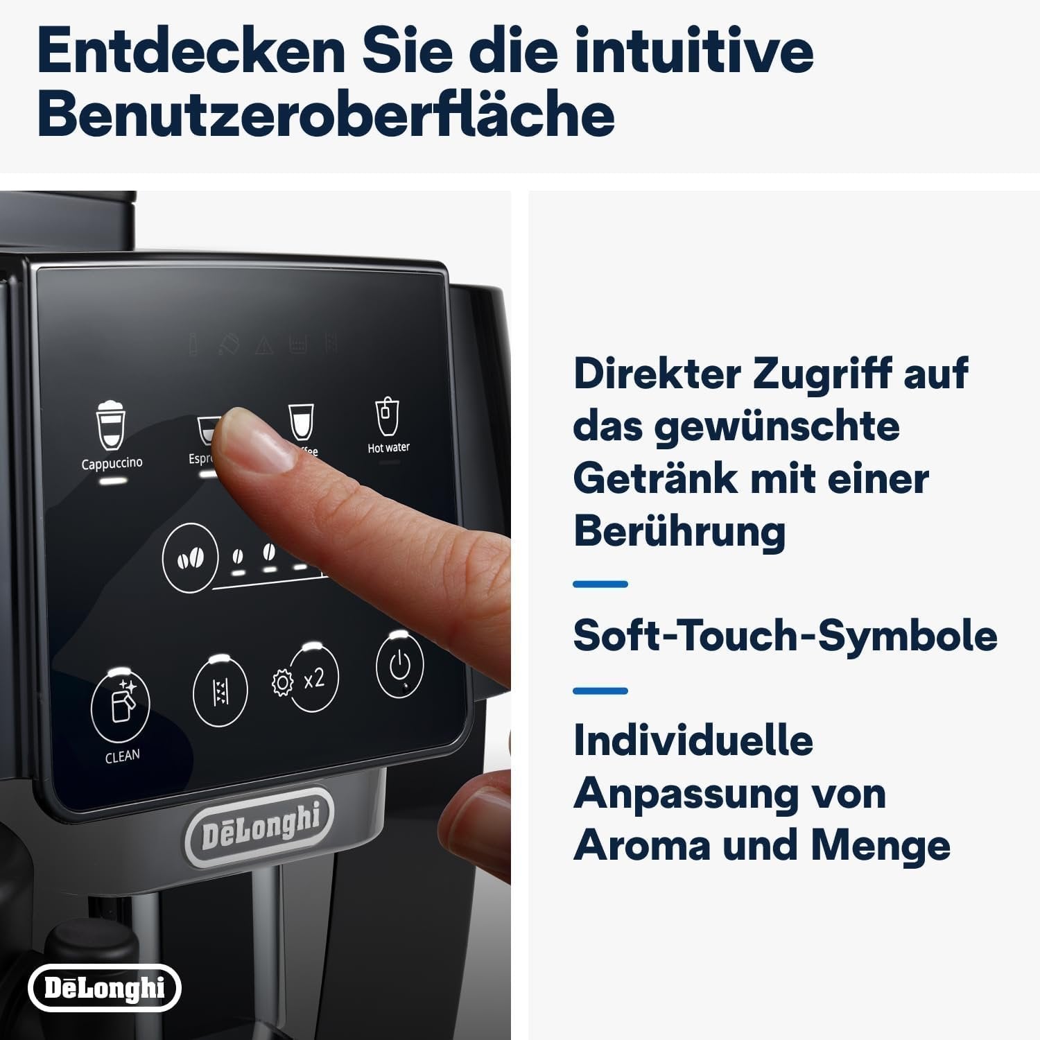 De’Longhi Kaffeevollautomat Magnifica Start ECAM222.60.BG