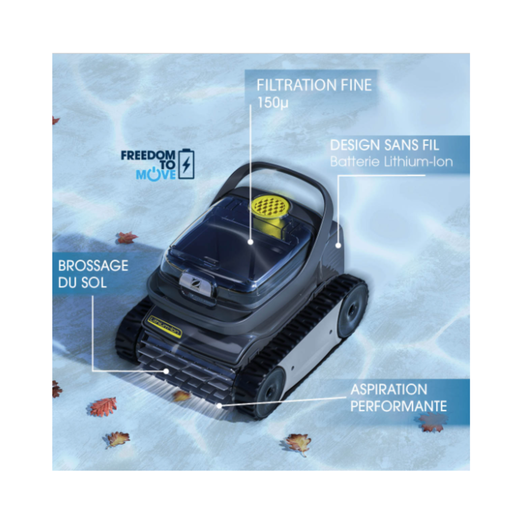 Zodiac Poolroboter PIXEL Akku-Poolreiniger 8 m