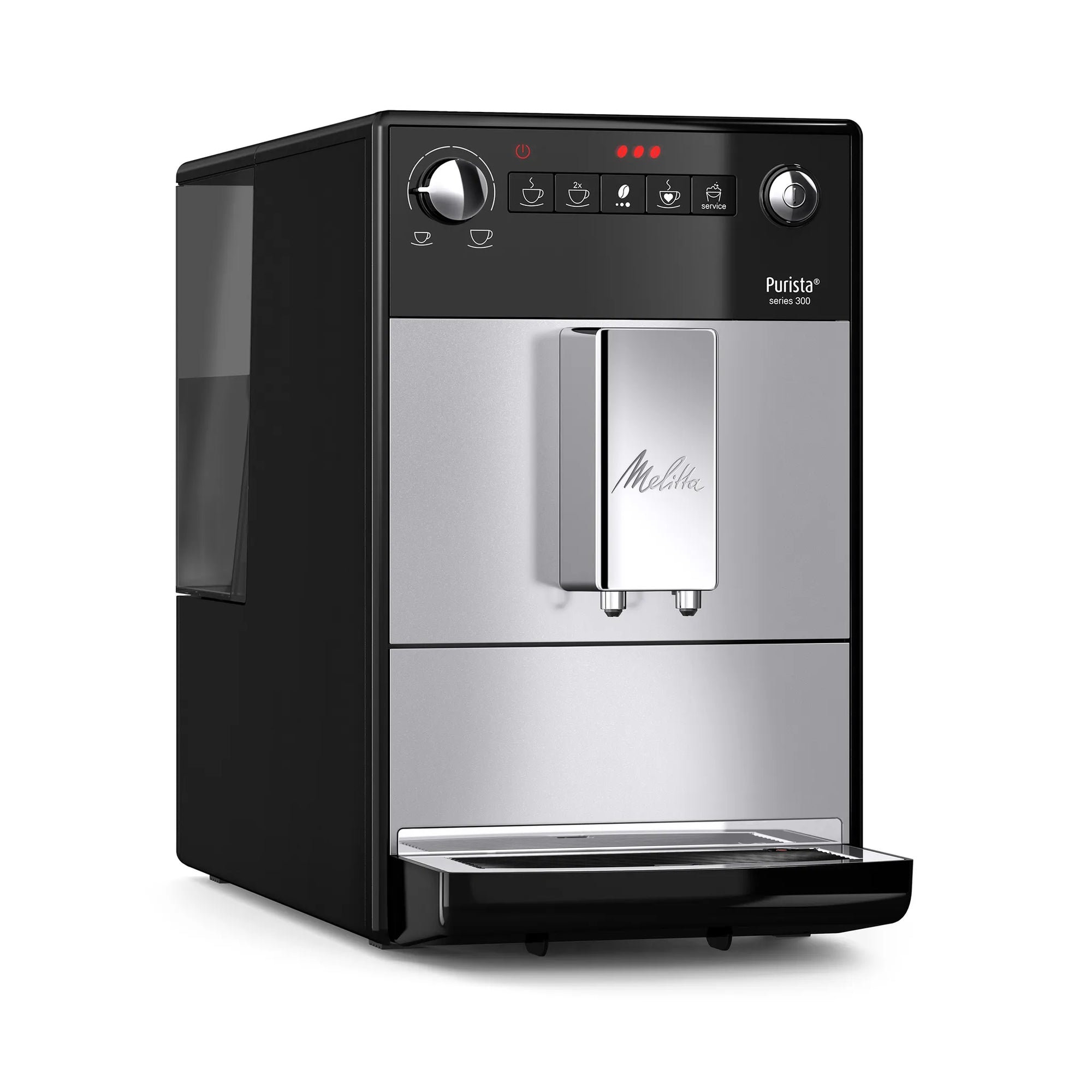 Melitta Purista F23/0-101 Kaffeevollautomat Silber