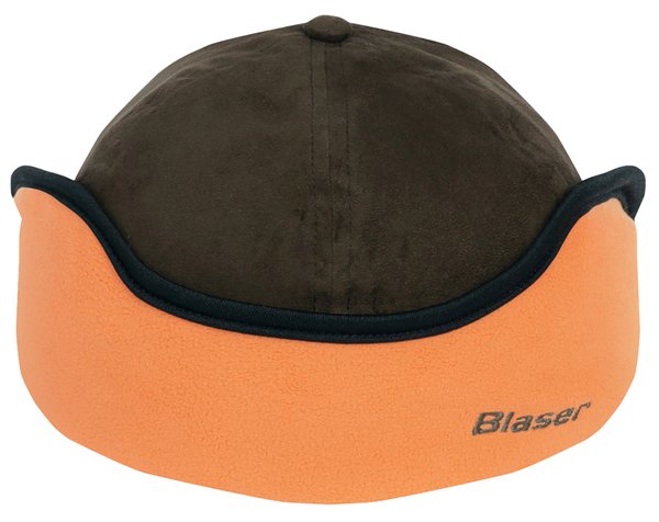 Blaser Outfits Kappe Insulated Suede Blaze Orange Dunkelbraun