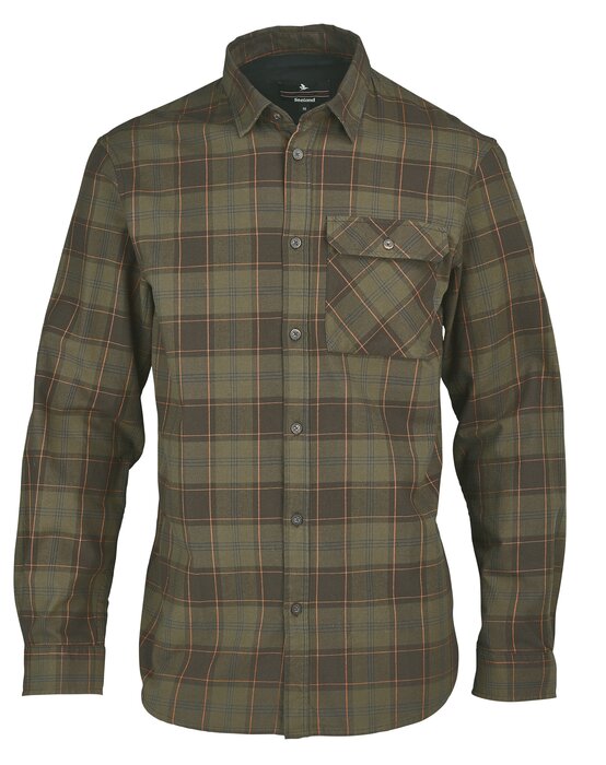 Seeland Glen Flannel Herren Langarmhemd