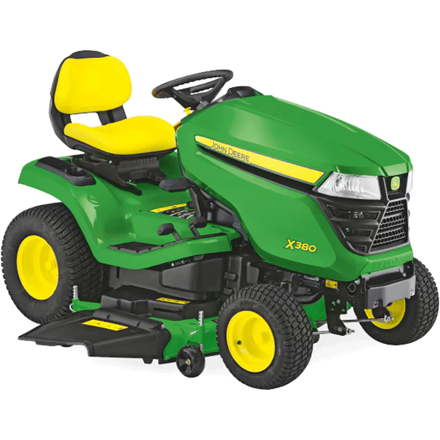 John Deere Rasentraktor X380 ohne Mähwerk Modell 2025