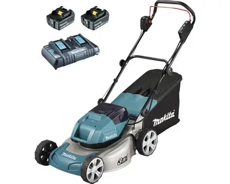 Makita Akku-Rasenmäher DLM463PG4 Akku-Rasenmäher 46 cm