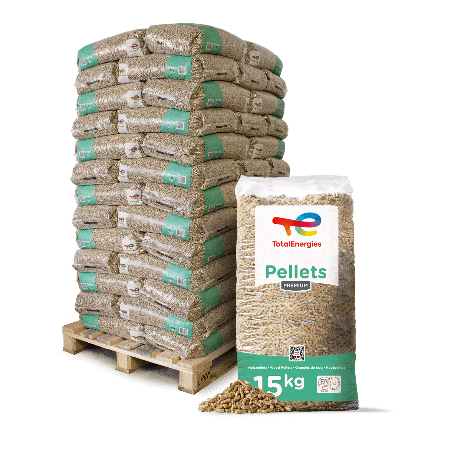 Holzpellets Premium 65 x 15 kg 975 kg