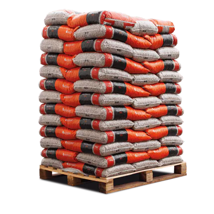 Holzpellets Red Hartholzpellets 65 x 15 kg