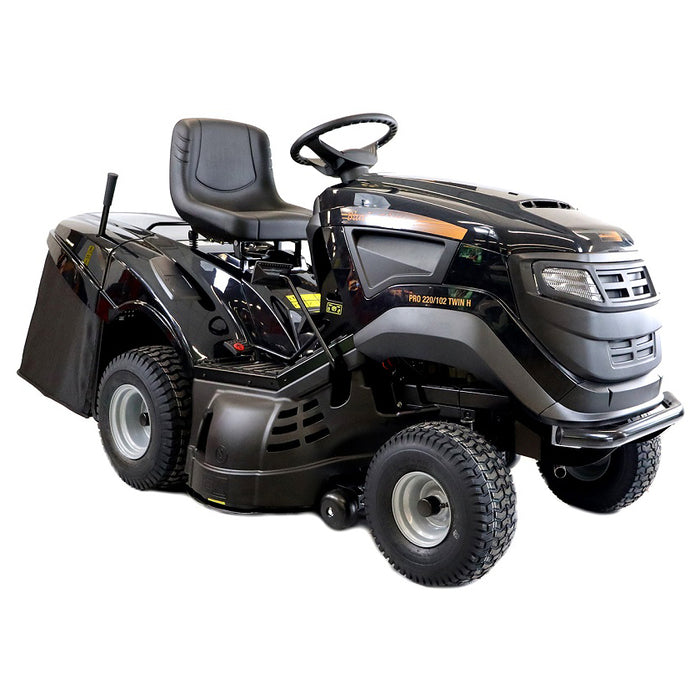 BLACK EDITION Rasentraktor PRO 220/102 Twin H 102 cm
