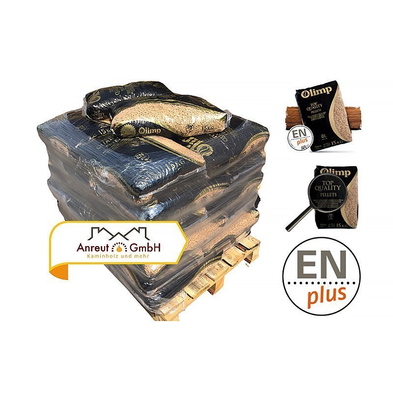 OLIMP Holzpellets Premium-Qualität ENplus A1 480 kg
