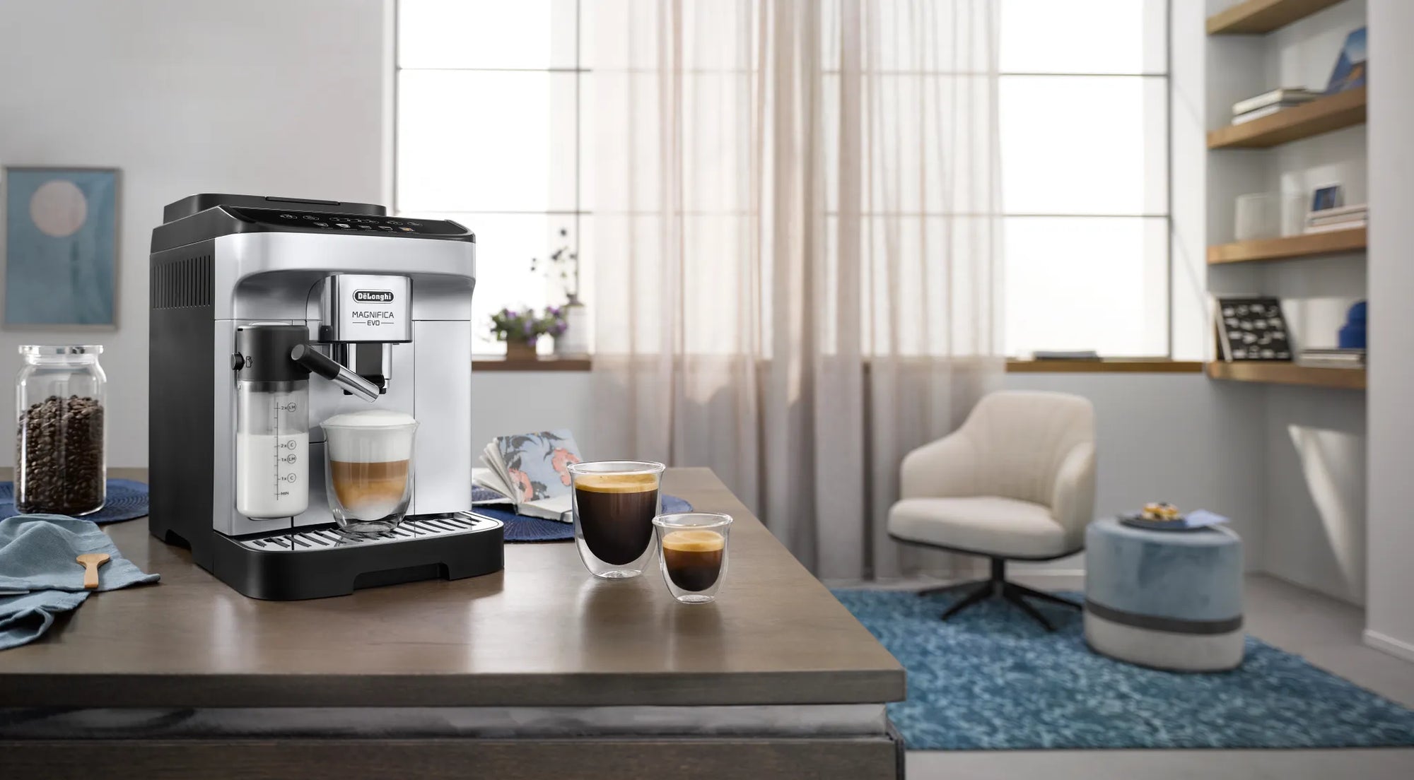 De’Longhi Magnifica Evo ECAM 290.61.SB Kaffeevollautomat