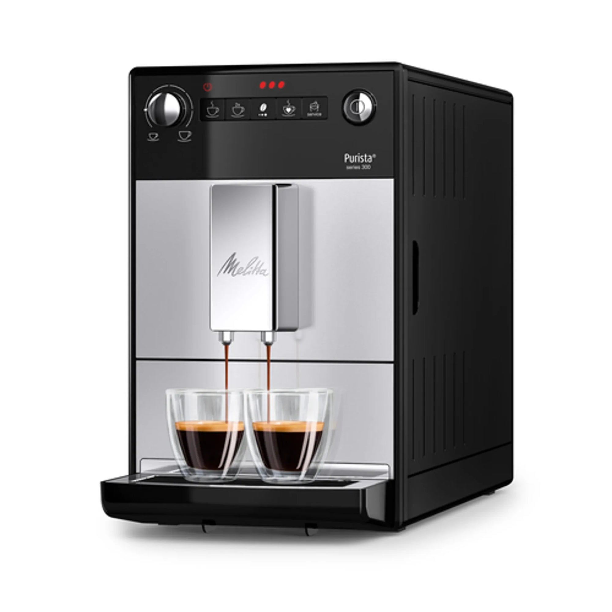 Melitta Purista F23/0-101 Kaffeevollautomat Silber