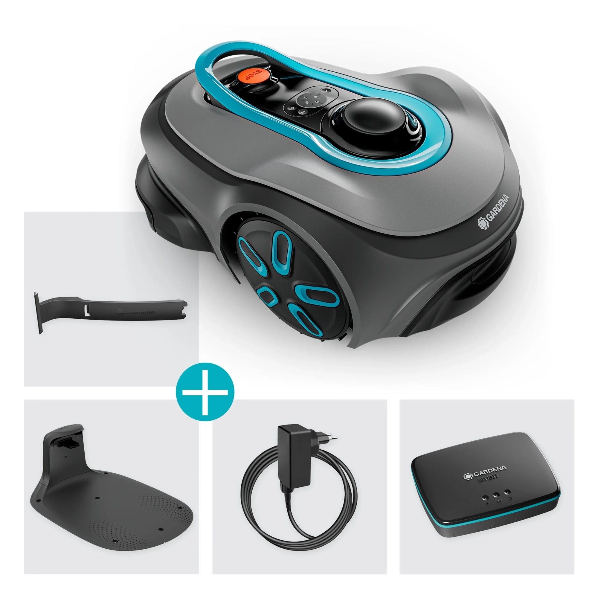 Gardena Mähroboter smart SILENO max Rasenmähroboter 1.200 m²