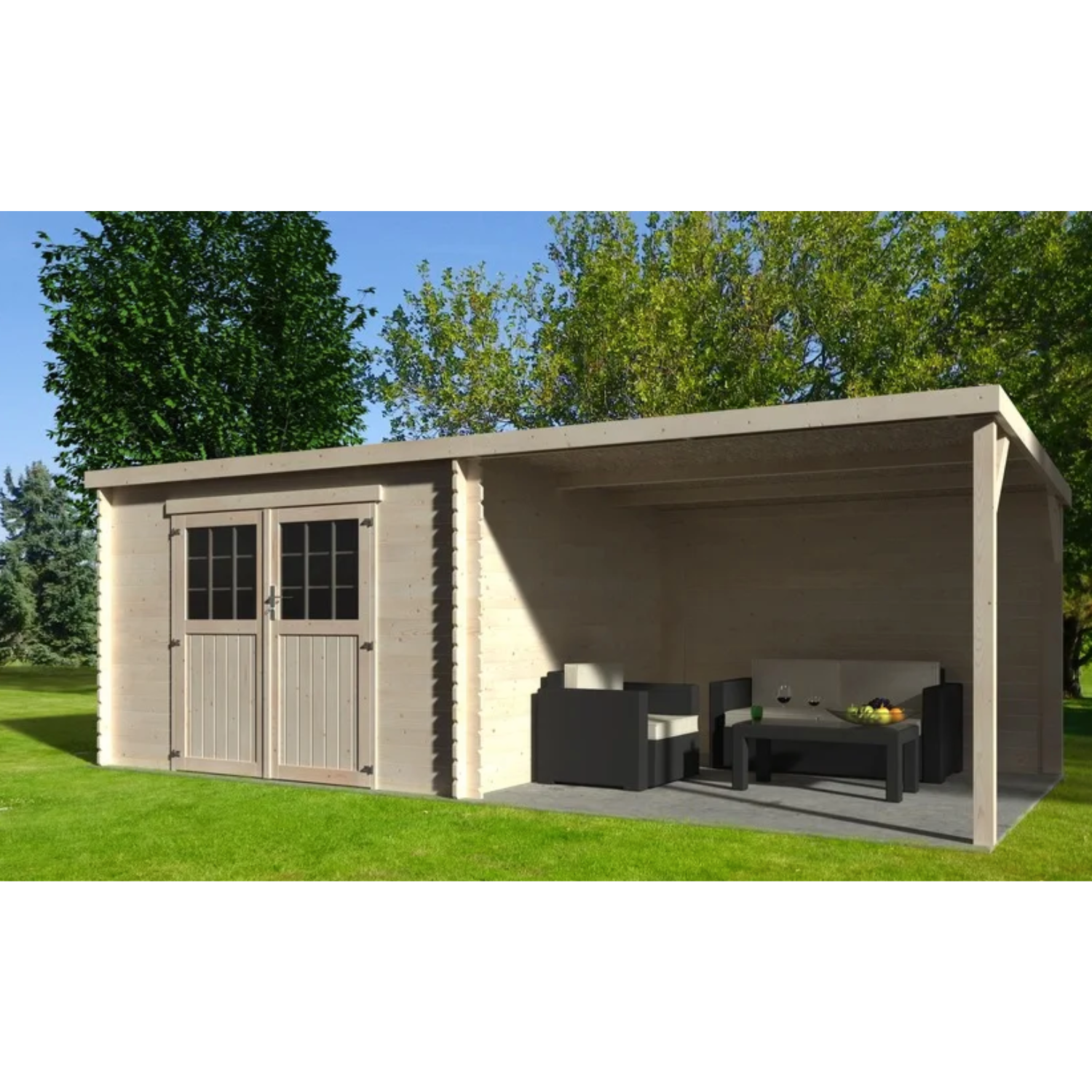 Eden Gartenhaus 18,36 m²