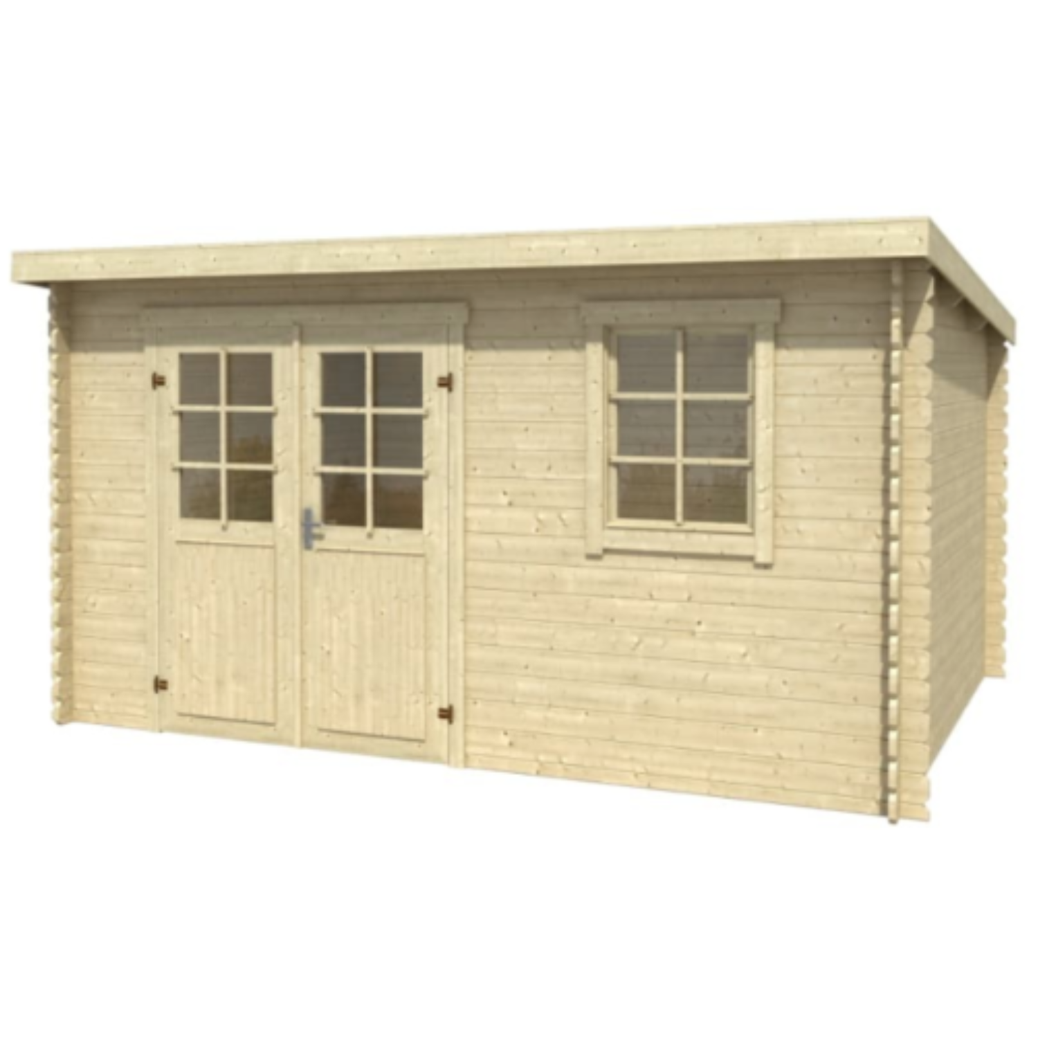 SANTA FE Gartenhaus 10 m² Holz 28 mm